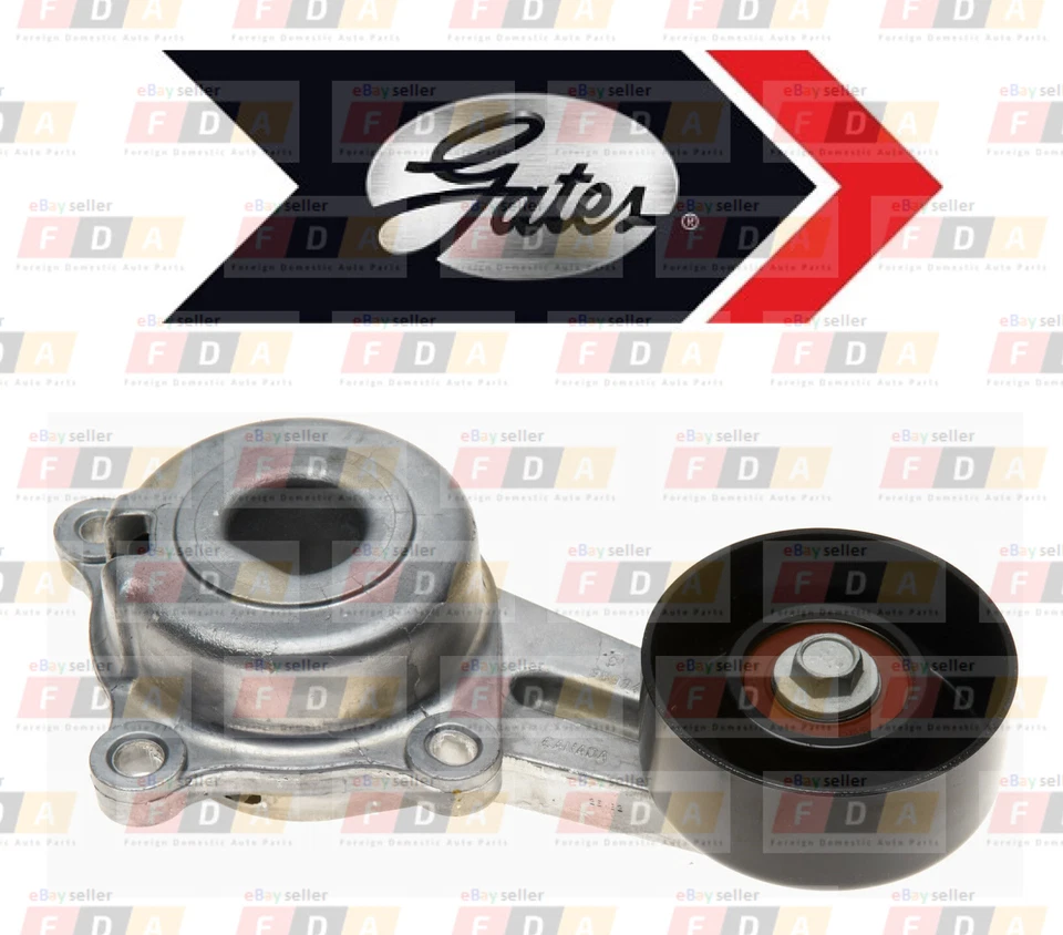 Gates Drive Belt Tensioner Assembly For Ford F150 F250 F350 Super Duty E350 E450 - Image 1 of 1