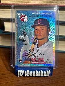 2023 Topps Chrome Platinum Oscar Gonzalez RC #83 Topps Refractor #/499 - Picture 1 of 3