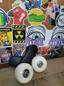 Custom Skate Wheel Winders Window Transporter Golf Skodaoff white VW T5 T4 - Picture 1 of 3