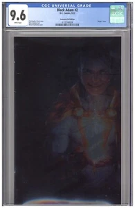 Black Adam #2 CGC 9.6 Rafael Sarmento Lámina Variante 1:50 Edición Cubierta DC 2022 - Imagen 1 de 2