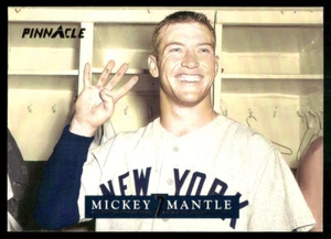 1992 Pinnacle Exclusive Baseball Card Mickey Mantle #15 - Picture 1 of 2