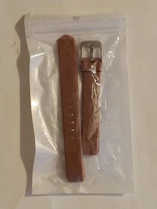 NEW- Brown Silicone Rubber Plain Medium Watch Band - 15mm Wide - brand unknown - Picture 1 of 11