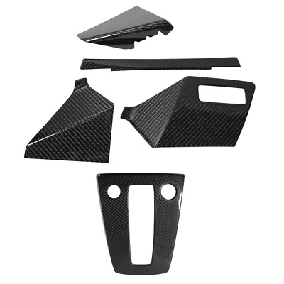 Matte Carbon Fiber Center Console Dashboard Cover For Audi A3 S3 RS3 8Y 2020-24 - Image 1 of 4