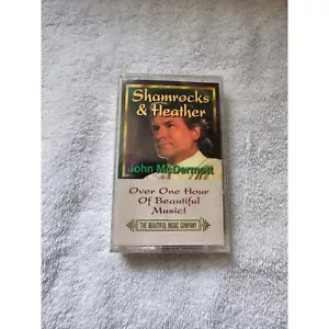 Shamrocks & Heather John McDermott Irish Music Cassette Tape Over One Hour - Picture 1 of 2