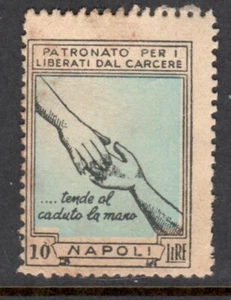 EI1288 Poster Francobollo Italia Sigilli di Carità:Patrocinio per gli esonerati dal carcere - Foto 1 di 1