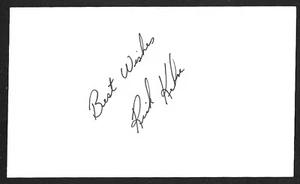Rick Kehoe ( Debut 1969 ) MAPLE LEAFS WINGER SIGNED AUTOGRAMM AUTO 3x5 INDEX COA - Bild 1 von 1