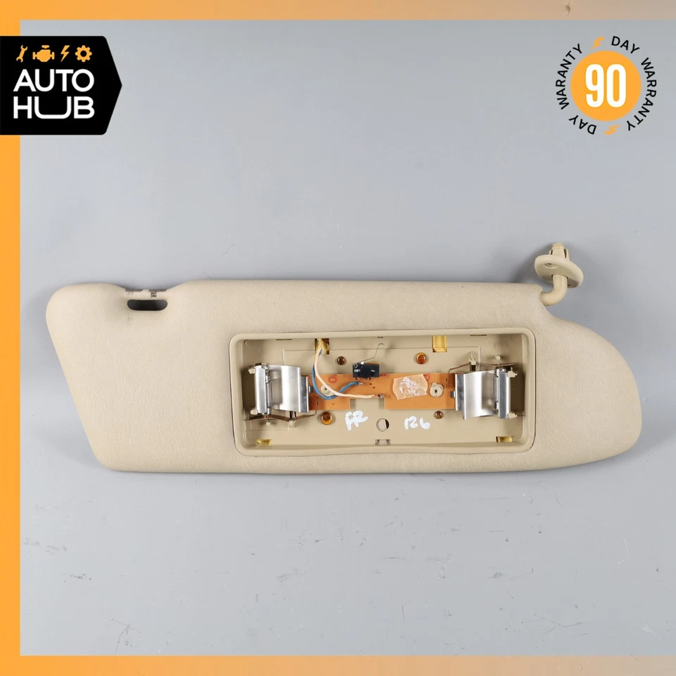 Parasol lateral derecho pasajero mercedes w126 420sel oem Foto 1 de 4