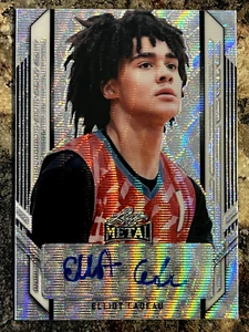 Elliot Cadeau 2022 Leaf Metal Silver Wave Auto Autograph - Picture 1 of 2