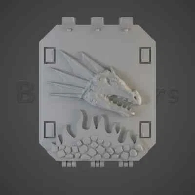 Bits e kits 3D - Portas de veículos salamandras - Imagem 1 de 4