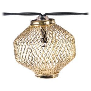 Sterno Home Solar String Lights in Gold 12-Foot - Picture 1 of 4
