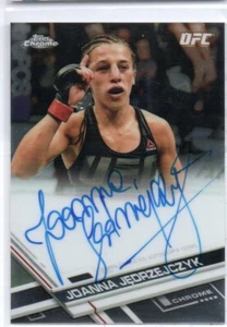 Joanna Jedrzejczyk 2017 Topps Chrome UFC Autograph Auto - Picture 1 of 1