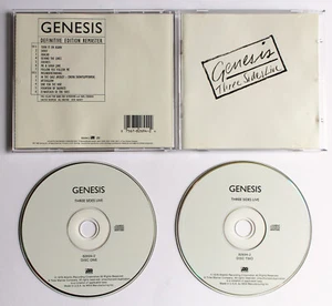GENESIS Three Sides Live 2CD 1994 Definitive Edition Remaster PHIL COLLINS OOP - Picture 1 of 1
