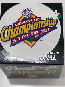 Rawlings Official 1996 NLCS Baseball ATLANTA BRAVES - 617 - Picture 1 of 3