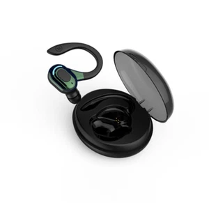 Bluetooth 5.2 Earpiece Noise Cancelling Driving Trucker Earbud Wireless Headset - Picture 1 of 16