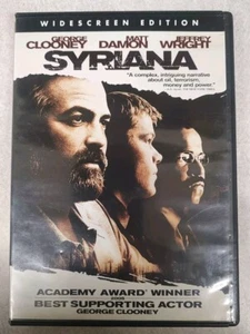 Syriana (DVD, 2005) Widescreen George Clooney Matt Damon *Buy 2 Get 1 Free* - Picture 1 of 2