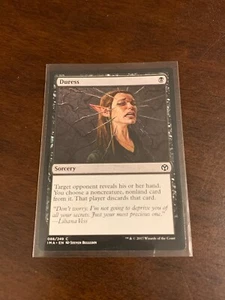 Magic the Gathering Iconic Masters Duress - Picture 1 of 2