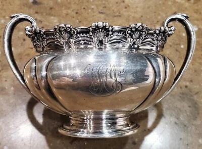 Azucarero Tiffany English King plata esterlina estilo abierto con mango Foto 1 de 4