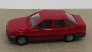 Rara Micro Herpa Ho 1/87 Opel Kadett E 4 Porte + Portellone Rosso No. Box #2055 - Foto 1 di 6