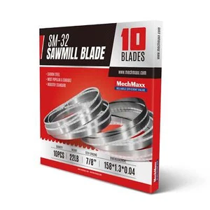 MechMaxx ( 1 Pack / 10 Blades ) SM-32 Sawmill Blades - Picture 1 of 3