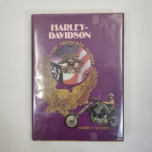 Harley-Davidson: The Milwaukee Marvel by Harry V. Sucher Hardcover Book 1982 - Picture 1 of 12