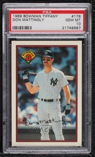 1989 Bowman Collector's Edition (Tiffany) Don Mattingly #176 PSA 10 GEM MT