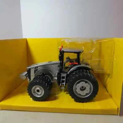Trattore Ertl John Deere 8400R MFD 100 anni Silver Prestige LT 1/32 JD-45645A-1HE-B - Immagine 1 di 4