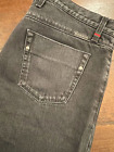 Gucci blue jeans in denim di cotone Colore nero délavé Misura 48 IT