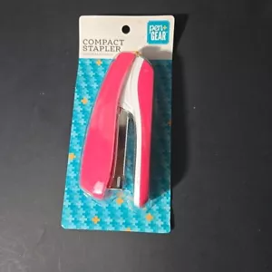 Pen+Gear Desk Stapler 20-Sheet Capacity Pink Compact Stapler - Picture 1 of 7