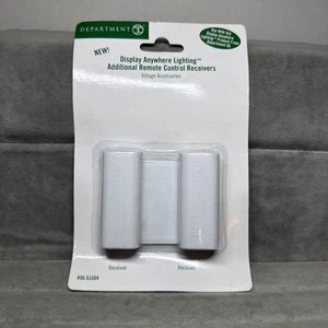 Dept 56 Display Anywhere Lighting Remote Control Receiver 2pk 53504 New - READ - Picture 1 of 2