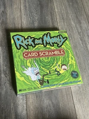 Rick and Morty Card Scramble Board Game New and Sealed - Image 1 of 2