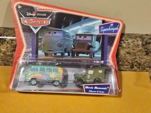 Disney Pixar Cars Supercharged Movie Moments Fillmore & Sarge VHTF - Picture 1 of 3