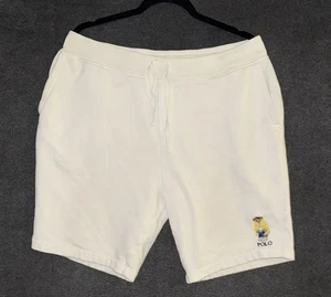 Polo Ralph Lauren CP-93 Bear Nautical Yacht Fleece Shorts Size Large - Picture 1 of 6