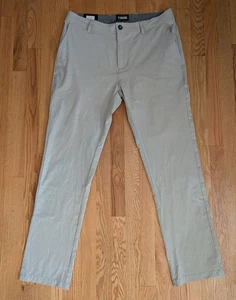 Pantalones Linksoul Hombres 34x32 Caqui Chino Boardwalker Rendimiento Elastizados Golf Nuevos con Etiquetas - Imagen 1 de 12