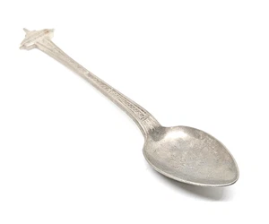 Seattle Weltausstellung 1962 Ausstellung Weltraumnadel Metall Souvenir Löffel - Bild 1 von 4