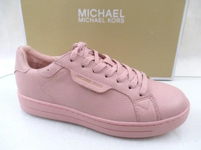 Tenis Michael Kors Keating de Diseñador con Cordones Logo MK Rosa Ahumado Talla 6.5 Foto 1 de 4