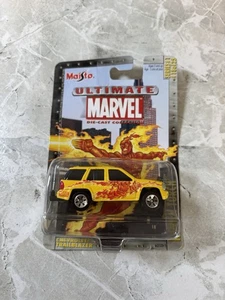 Maisto Ultimate Marvel Die-Cast Collection Human Torch Chevrolet Trailblazer S1 - Bild 1 von 6
