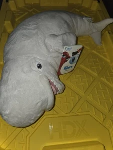 Peluche Disney Pixar Buscando a Dory "BAILEY" Ballena Beluga Aproximadamente 17" con Etiquetas - Imagen 1 de 4