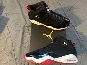NIKE JORDAN B'LOYAL SCHWARZ ROT WEISS SCHUHE GRÖSSE 9,5 HERREN NEU MIT ETIKETT $$$$ - Bild 1 von 6