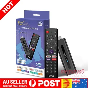 Media Player Fire TV Stick 8K HD Android 14.0 WiFi Bluetooth Voice Remote AUS - Picture 1 of 15
