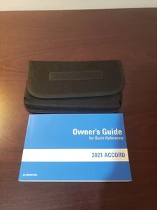 2021 Honda ACCORD Owners Manual Guide OEM One Book w Case - Picture 1 of 2