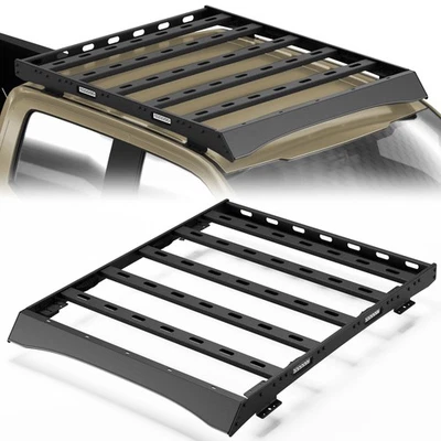 Steel Roof Rack Cross Bar Luggage Cargo Carrier For 2017-22 Ford F250 F350 F450 Foto 1 de 4