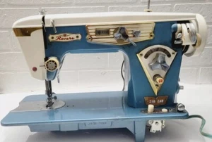 Rare Japanese 1900s Sewing Machine Zigzag Revere! Works! - Picture 1 of 14