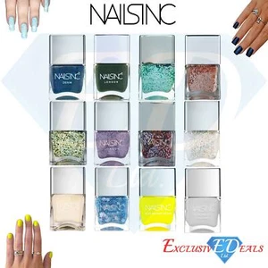 Esmalte de uñas Nails Inc 14 ml, elige entre tratamientos, colágeno, col rizada y capa base - Imagen 1 de 13