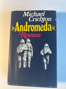 MICHAEL CRICHTON THE ANDROMEDA STRAIN. GERMAN SWISS FIRST EDITION 1970 1st HC/DJ - Picture 1 of 13