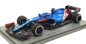 Spark 1/43 Scale S7685 - Alpine A521 #14 Hungarian 2021 Fernando Alonso - Picture 1 of 5