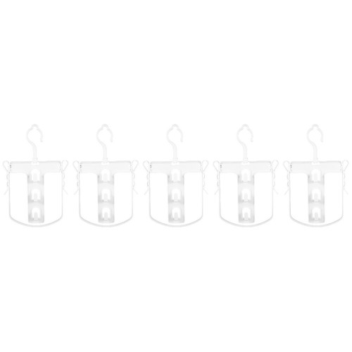 VETEMENTS Confezione 5 Appendiabiti Con Cappuccio Bambino Comodo per Felpa Con Cappuccio Asciugabiancheria Abbigliamento Pieghevole