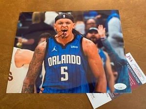 Paolo Bamchero Signed Orlando Magic Basketball 8x10 Photo Jsa Coa Duke Auto  - Picture 1 of 1