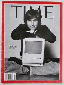TIME MAGAZINE: STEVE JOBS 1955-2011 TIME COMMEMORATIVE ISSUE (OCTOBER 17, 2011) - Picture 1 of 11