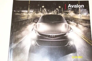 2013 Toyota Avalon Sales brochure - Picture 1 of 2