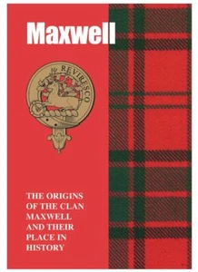 Maxwell Ancestry Scottish Origins of the Clan History Booklet Scottish Gift - Imagen 1 de 2